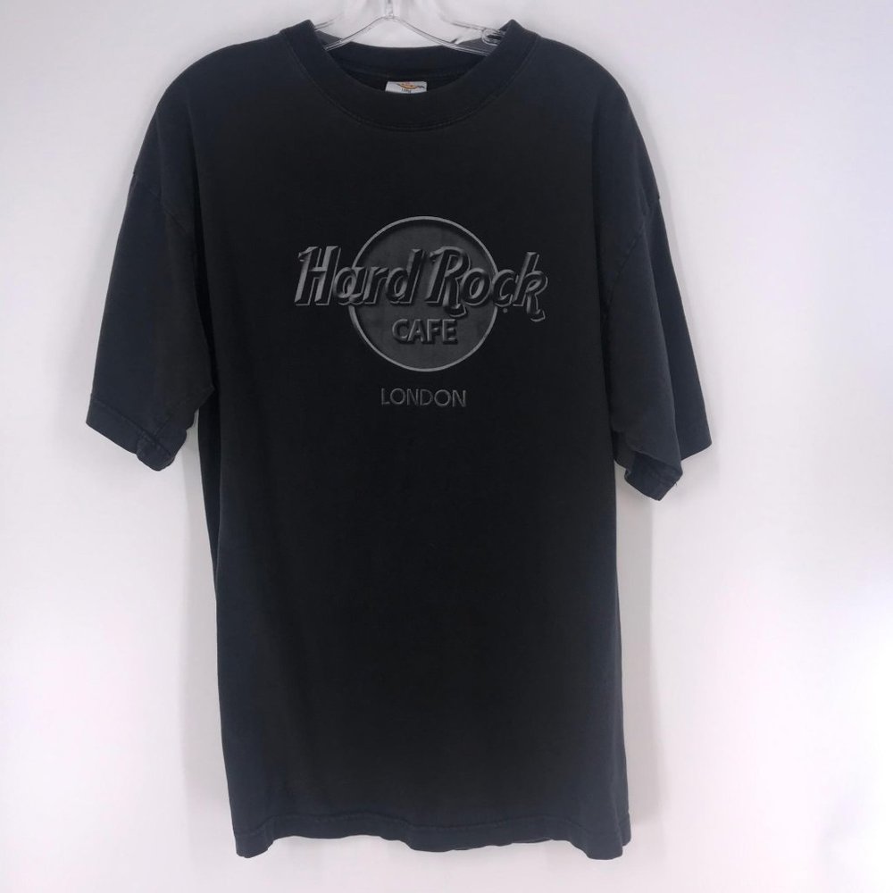 Hard Rock Cafe London Black T‎ Shirt - Picture 2 of 8